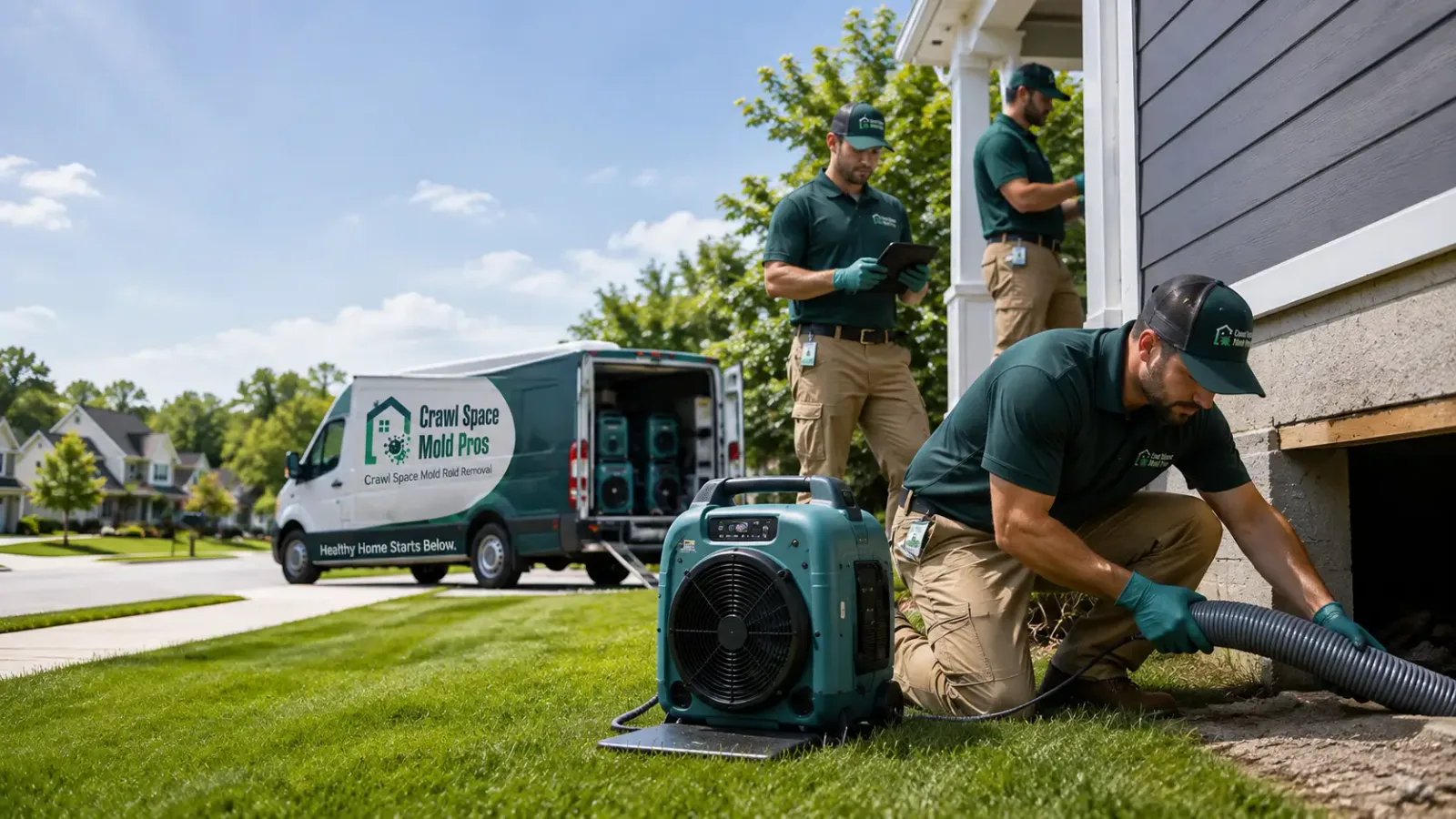 Crawl Space Mold Removal in Arden, NC